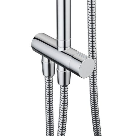 Душевая система Damixa Space 408109350 с универсальным смесителем Хром