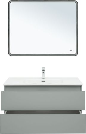 Тумба под раковину Aquanet Вега 2.0 100 мисти грин, артикул 00337957