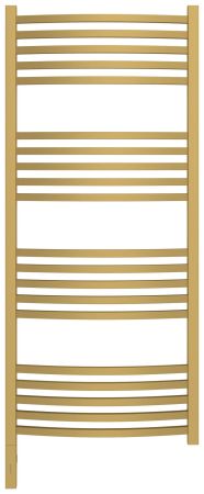 Полотенцесушитель электрический АРКУС 3.0 1200х500 МЭМ левый (Матовое золото), артикул 032-5704-1250