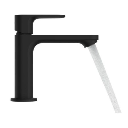 Смеситель для раковины, Hansgrohe, Rebris E, тип открывания воды-однорычажный, тип регулирования воды-керамический картридж, монтаж-на раковину/столешницу, отверстия для монтажа-1, высота, мм-168, вынос излива, мм-133, тип излива-неподвижный, донный клапа, артикул 72557670