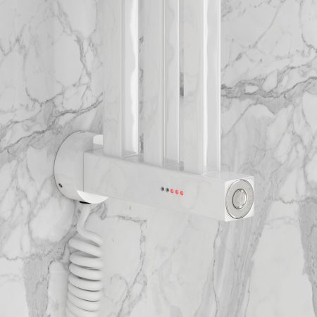 Полотенцесушитель, Сунержа, Хорда 4.0, электрический, ширина, мм-50-98, глубина, мм-166, высота, мм-1250, межосевое расстояние-1200, нагревательный элемент-греющий кабель, подключение-нижнее справа/слева, электрокомплект-МЭМ, мощность, Вт-65, материал-нер, артикул 12-0834-1200