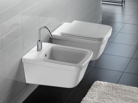 Биде Hatria Erika Pro Q YXHW подвесное Белое