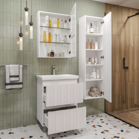 Тумба под раковину напольная VIGO Finlay tn.FIN.COM.60.2Y, 60 см, артикул tn.FIN.COM.60.2Y