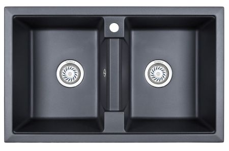Кухонная мойка Granula 8101, ШВАРЦ, артикул 8101, ШВАРЦ