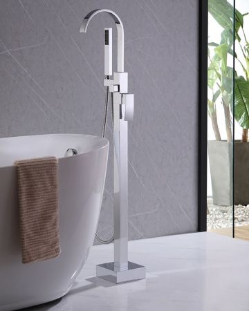 Смеситель ABBER Wasserfall AF8615 напольный, хром