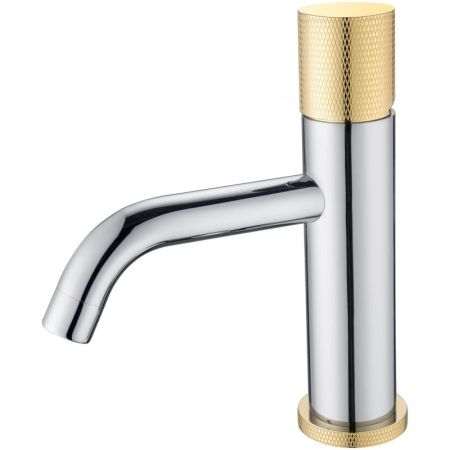Смеситель STICK для умыв. низ. CHROME TOUCH GOLD_Комплект