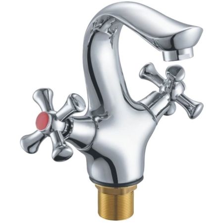 Смеситель для раковины Fmark FM1027, хром, артикул FM1027