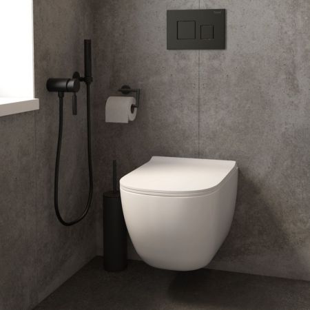 Унитаз подвесной Maretti Eleganza безободковый с микролифтом, EN10PBM10-844, белый, артикул EN10PBM10-844