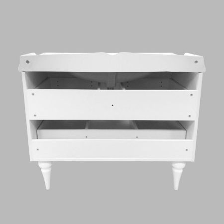 Тумба с раковиной Comforty Монако 100 4136346 Белая