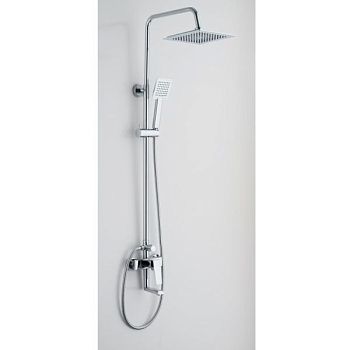 Душевая система Сантаком stOmega 7706, хром