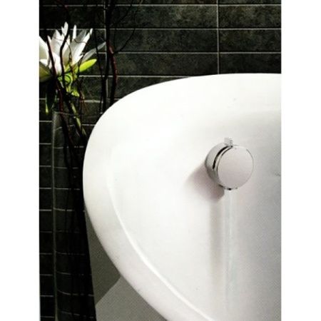 Слив-перелив, Kludi, ROTEXA MULTI, G 1 1/2, функция наполнения ванны через перелив, аэратор s-pointer M 24 x 1, с гибкой переливной трубой, с неразборным сифоном, 2 поворотных шарнира, высота запора воды в сифоне 50 мм, с большой крышкой вентиля, накладки Слив-перелив, Kludi, ROTEXA MULTI, G 1 1/2, функция наполнения ванны через перелив, аэратор s-pointer M 24 x 1, с гибкой переливной трубой, с неразборным сифоном, 2 поворотных шарнира, высота запора воды в сифоне 50 мм, с большой крышкой вентиля, накладки