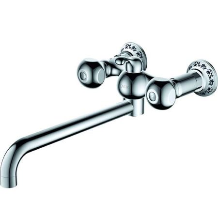 Смеситель для ванны D&K Kassel Hessen DA1423301 универсальный Хром, артикул DA1423301