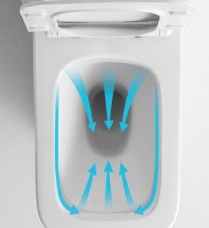 Унитаз напольный CeramaLux 2171MB, артикул 