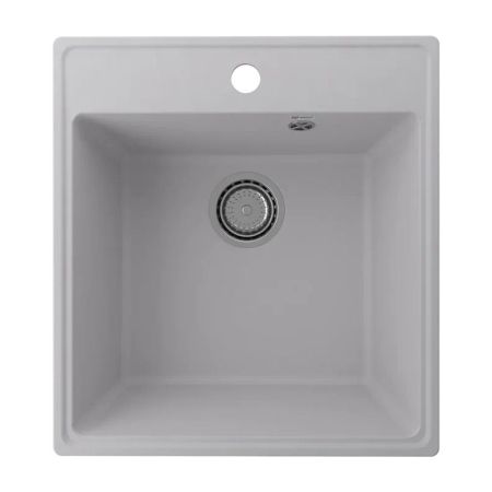 Кухонная мойка Ulgran Quartz Forte 460-04, платина, артикул Forte 460-04