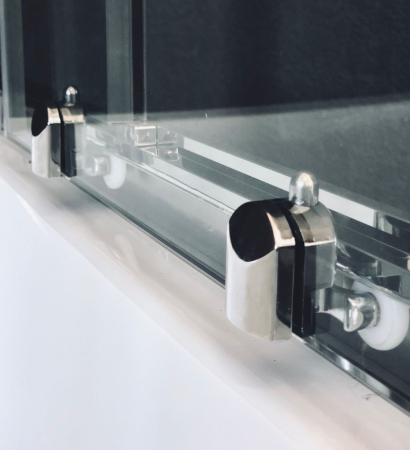 Душевая кабина Royal Bath  RB 100HK6-BT-CH (черное/прозрачное), артикул RB100HK6-BT-CH