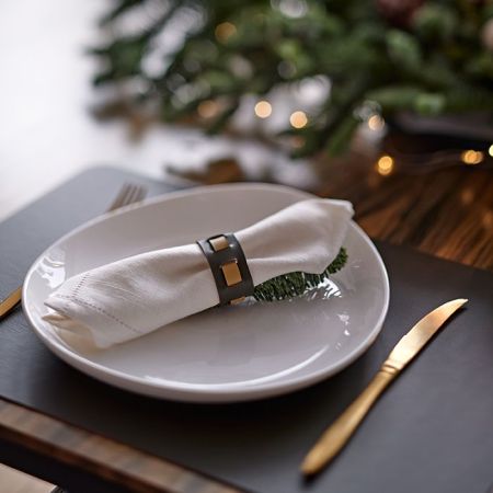 ADJ Кольцо для салфеток Bottega, D5 см., цвет: оливковый/горчичный, артикул 010.B.55/40