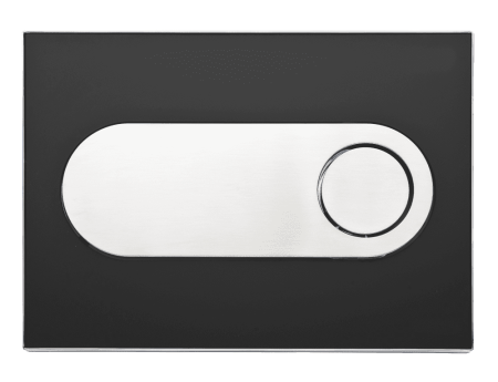 Инсталляция Pestan для подвесного унитаза в комплекте с кнопкой, цвет черный, артикул SET40006356OB