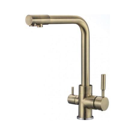 Смеситель для кухни с подключением к фильтру Savol S-L1801C, бронза, артикул S-L1801C