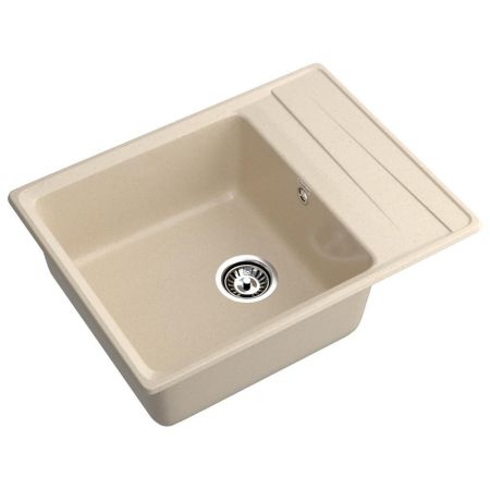 Кухонная мойка GranFest LEVEL 660L, кашемир, артикул LV-660L кашемир