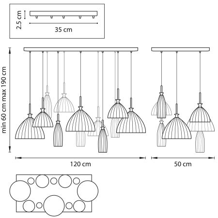 Подвес Agola Lightstar 810223, артикул 810223