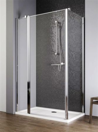 Дверь для душевого уголка Radaway Eos II KDJ 80x195 профиль хром, стекло прозрачное, левая, артикул 3799420-01L