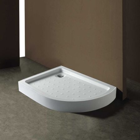 Акриловый поддон для душа Vincea VST-2AJ-1290L 120x90 с антискользящим покрытием