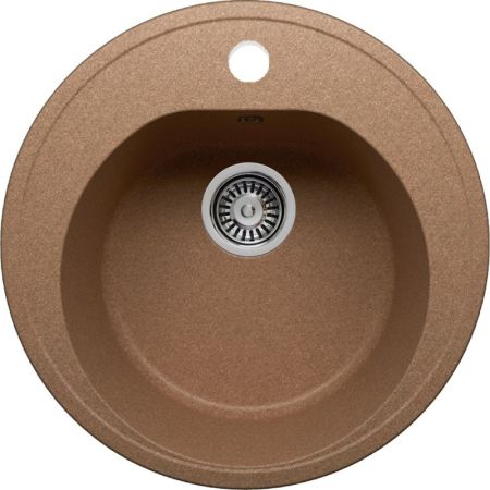 Кухонная мойка Polygran F-08 №307 51 Терракот, артикул F-08 №307 (Тер-т)