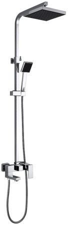Душевая стойка ABBER Daheim AF8216 с изливом, хром Душевая стойка ABBER Daheim AF8216 с изливом, хром