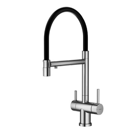 Смеситель для кухни с подключением фильтра Splenka S70.63.05, сатин