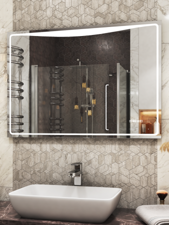 Зеркало VIGO Eva Media L 1000, 100 см, артикул Eva Media L 1000