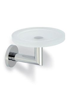 Stil Haus Medea, настенная стеклянная мыльница, цвет хром