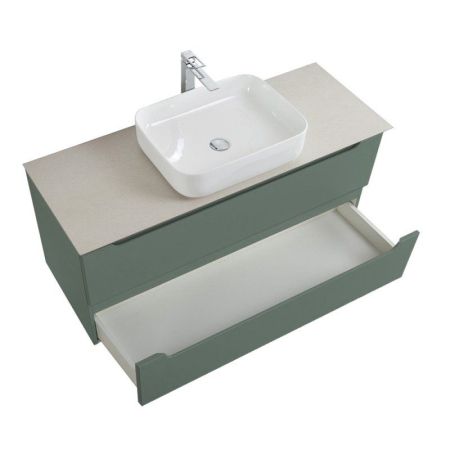 ETNA База под раковину подвесная с двумя выкатными ящиками, с доводчиками, Еловый Матовый, 1000x455x500, ETNA-1000-2C-SO-VO, артикул ETNA-1000-2C-SO-VO