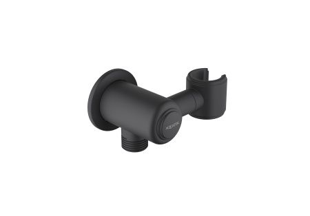 Шланговое подсоединение с держателем AQUATEK, матовый черный AQ2462MB КЛАССИК Шланговое подсоединение с держателем AQUATEK, матовый черный AQ2462MB КЛАССИК