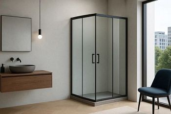 Душевой уголок Royal Bath RB HPD-T-BL 105х100х200 (прозрачное)