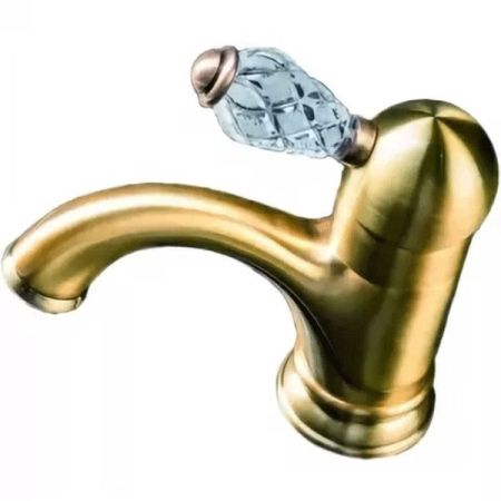 Смеситель для умывальника CRYSTAL, бронза_Комплект