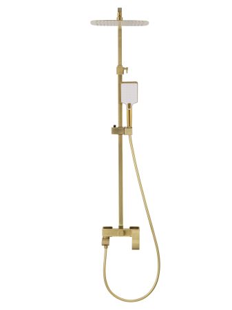 Душевая система WONZON & WOGHAND FIT, Брашированное золото (WW-88739009-BG), артикул WW-88739009-BG