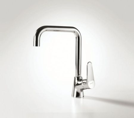 Смеситель для кухни Bravat Eco F7111147C Хром, артикул F7111147C-1