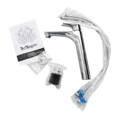 MARINO Смеситель для накладной раковины без донного клапана, хром MARINO-LMC-CRM-W0, артикул MARINO-LMC-CRM-W0