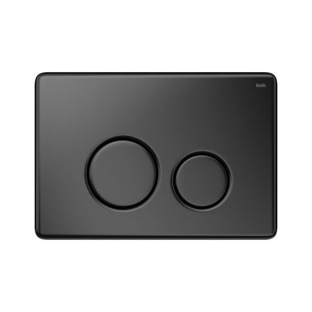 Клавиша смыва IDDIS чёрная Unisteel 001 (UNS01MBi77), артикул UNS01MBi77