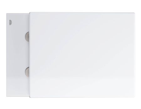 Унитаз подвесной безободковый GROHE Cube Ceramic с сиденьем с микролифтом (NW0038)