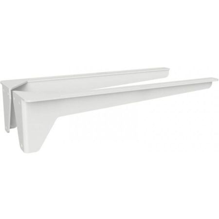 HOTEL Консоль для умывальника 400 мм, белая, максимальная нагрузка 30 кг, 2 шт., артикул 201541024