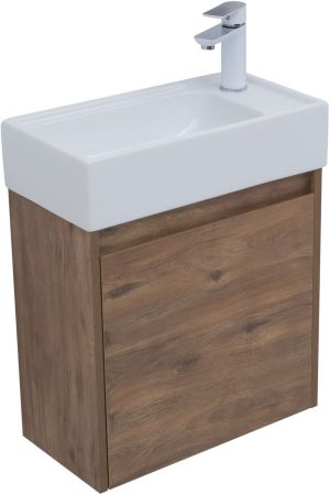 Мебель для ванной Aquanet Nova Lite 50 дуб рустикальный (с дверецей), артикул 00302530