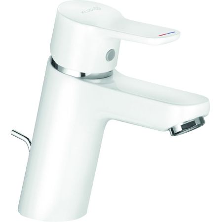 Смеситель для раковины  KLUDI PURE&EASY 373829165 (белый/хром, L-12 H-7), шт, артикул 373829165