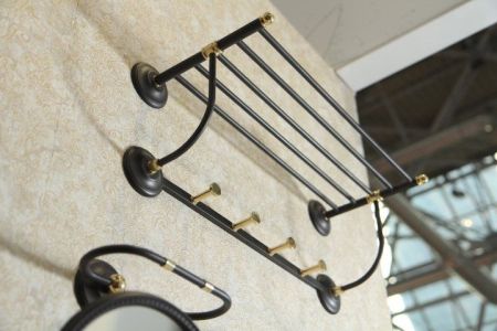 Полотенцедержатель с крючками ART&MAX SOPHIA AM-2151, артикул AM-2151-Cr