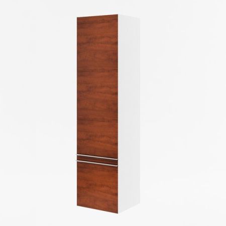 Шкаф пенал Ravak SB Clear 400 Белый/вишня L