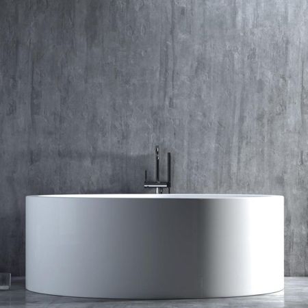 Salini Isola Ванна отдельностоящая 2000x2000x710 мм со встроенным сливом-переливом, каркасом: Белый матовый, артикул 101111M