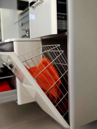 Тумба под раковину Акватон Валенсия 75 1A123601VAG30 глянцевая, белый жемчуг, артикул 1A123601VAG30