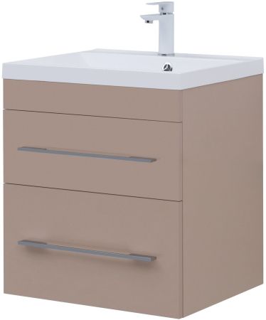 Тумба под раковину Aquanet Верона 60 капучино (2 ящика), артикул 00304536