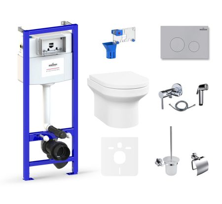 Комплект 10 в 1 Lavinia Boho Grance Hill Rimless 75110745, премиум с пластиковой клавишей, артикул 75110745