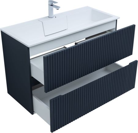 Тумба под раковину Aquanet Джейн 100 маренго, артикул 00313304